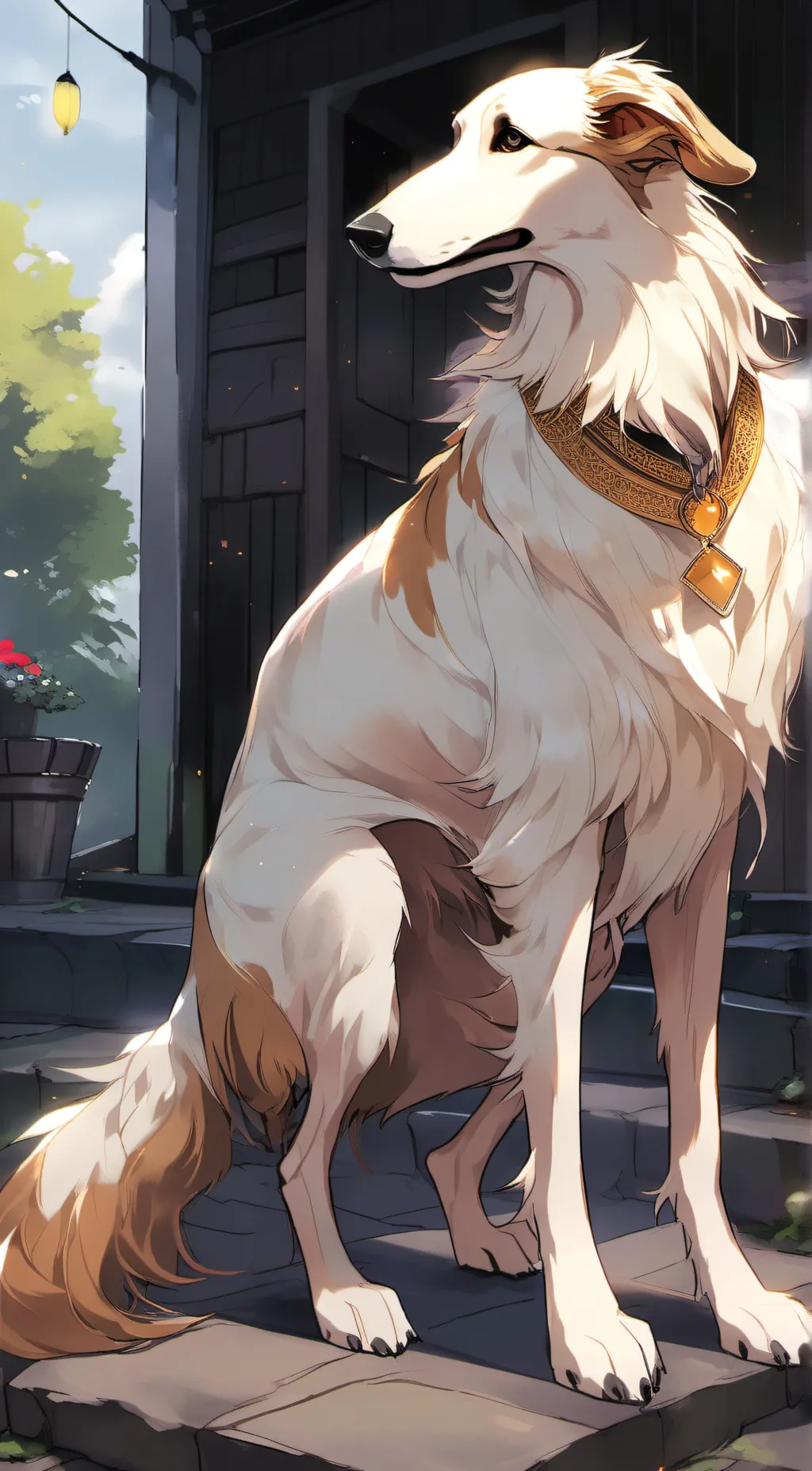 ai character: let me do it for u background