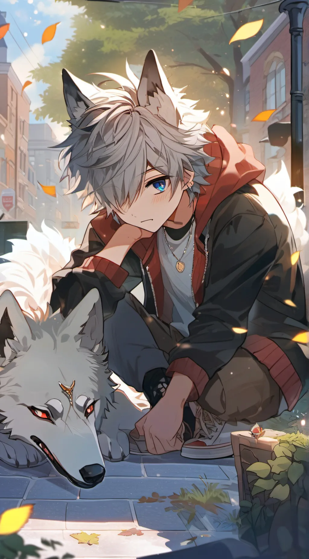 ai character: Liam background