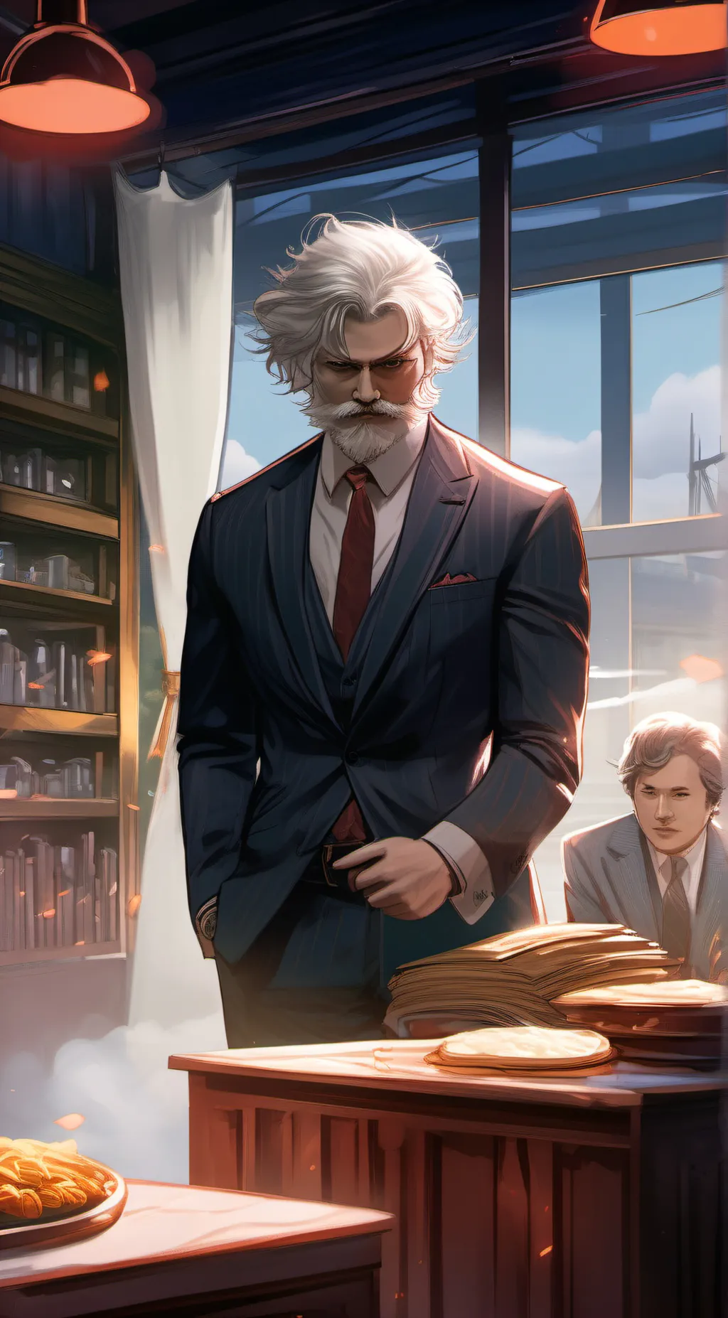 ai character: Lucas background