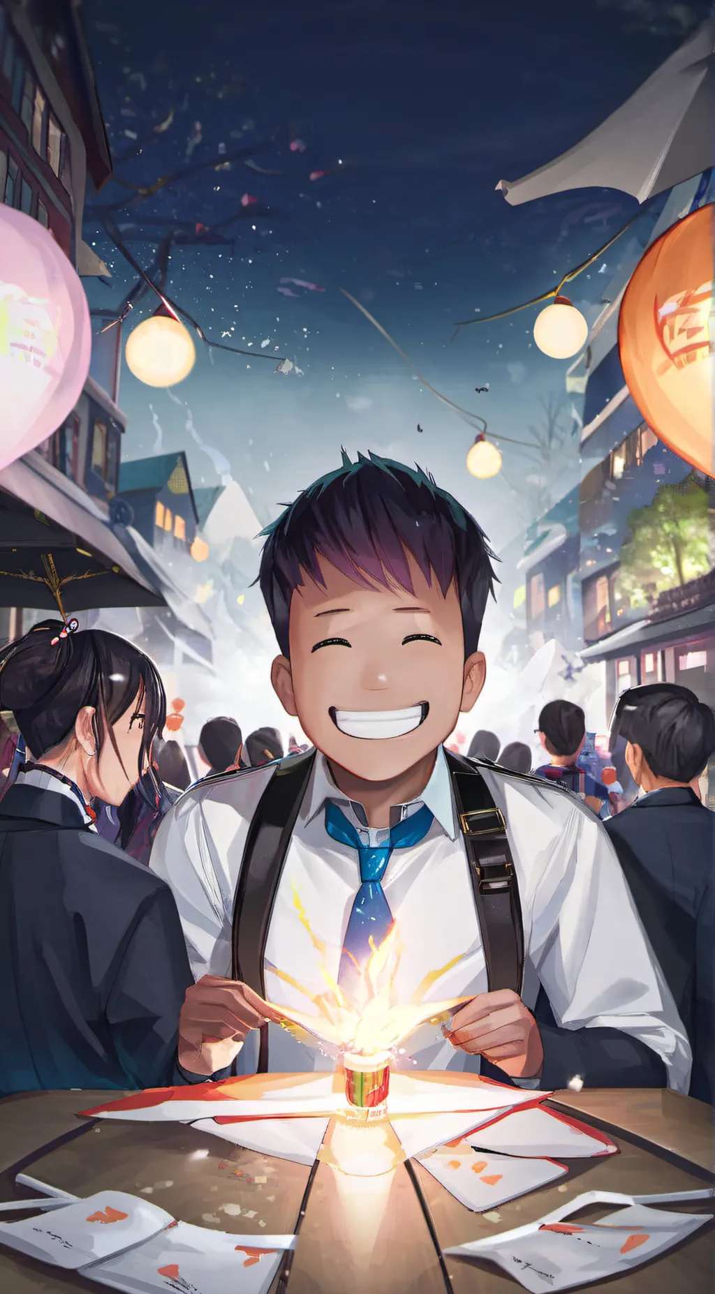 ai character: Lila background