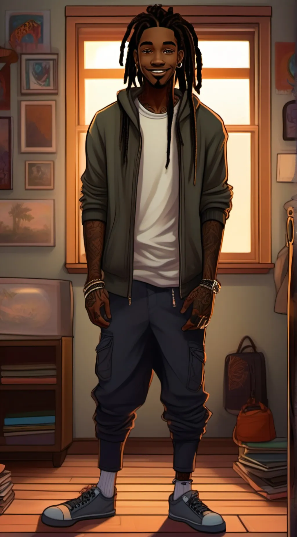 ai character: Jay background