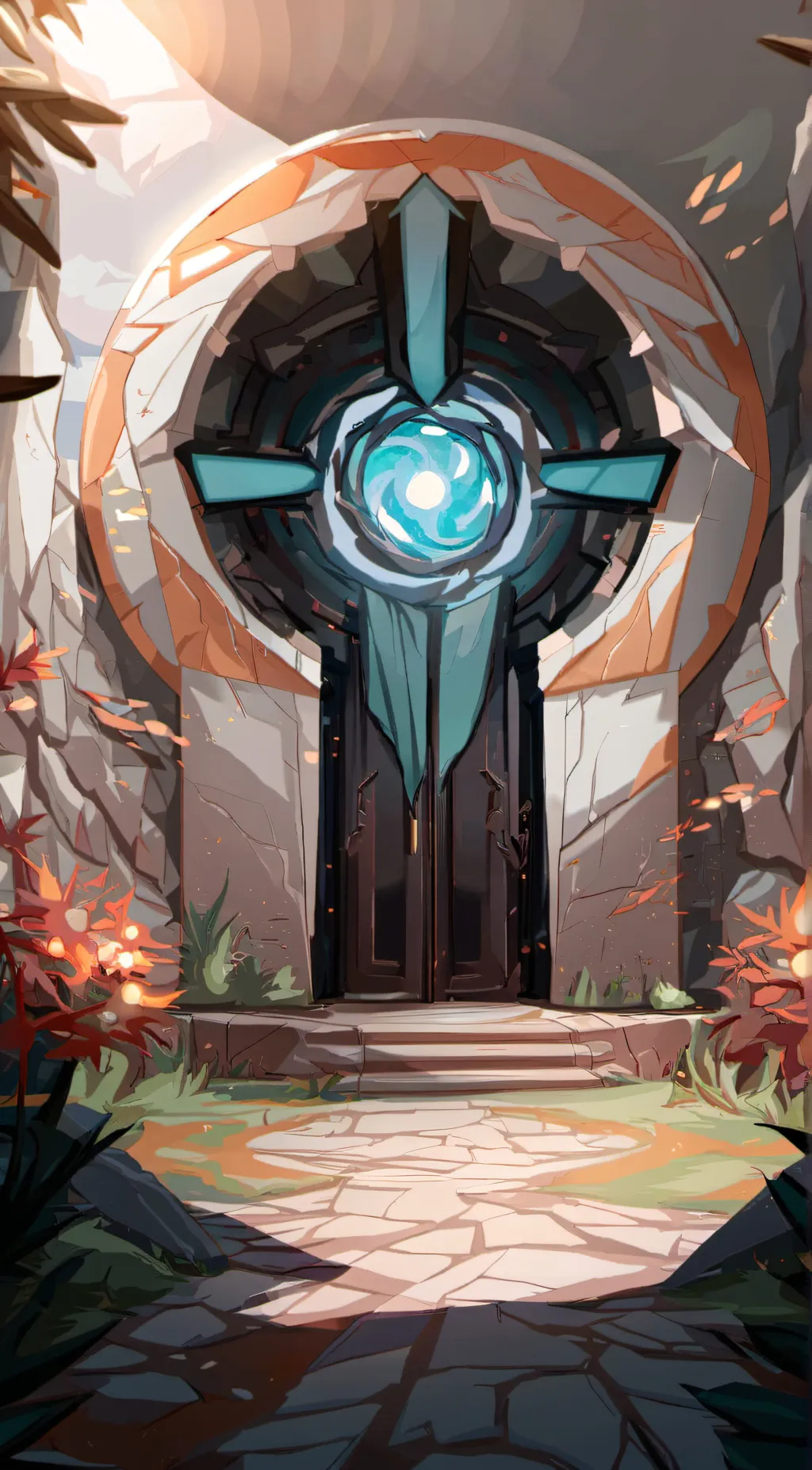 ai character: Portal Guardian background