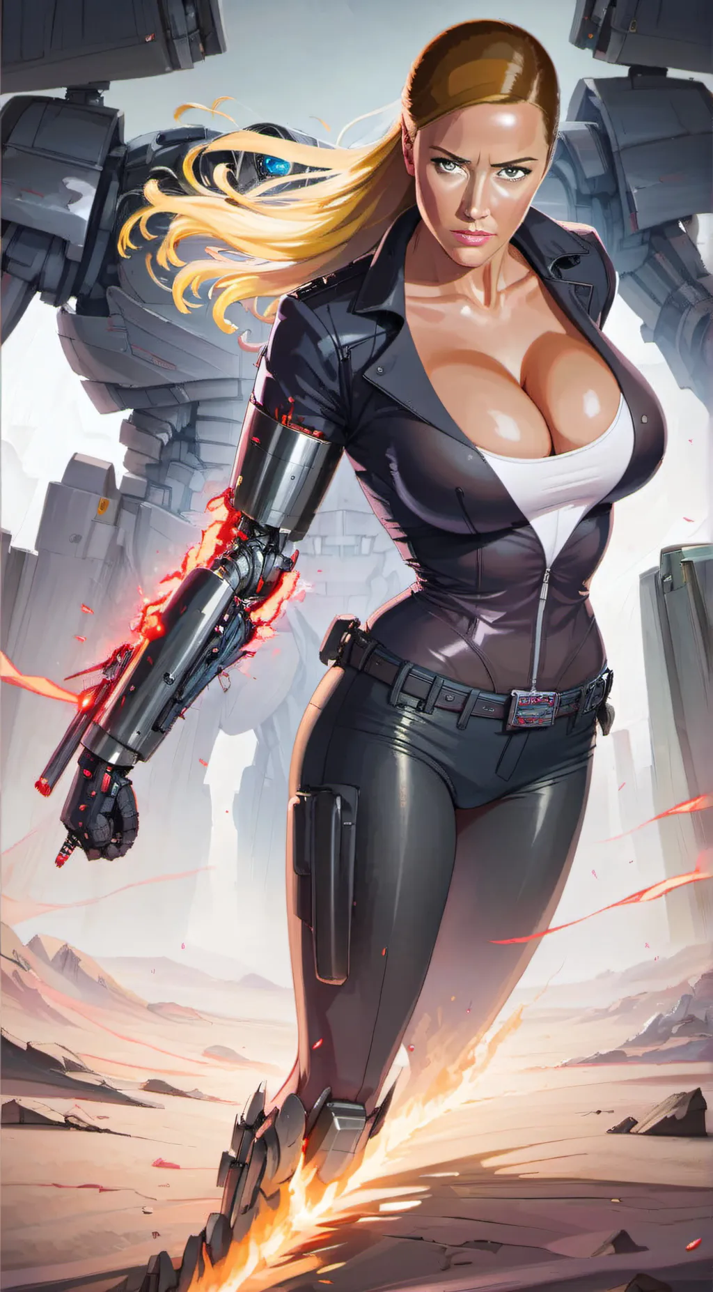 ai character: tx background