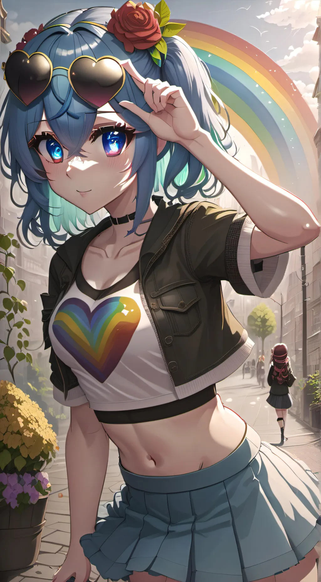 ai character: Iris background