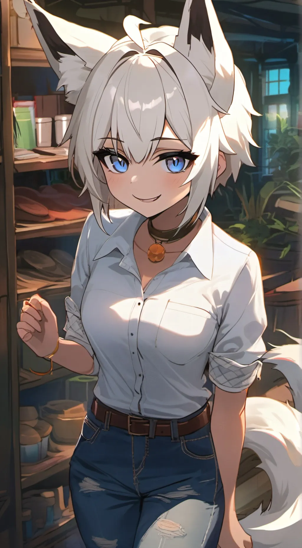 ai character: Evelyn background