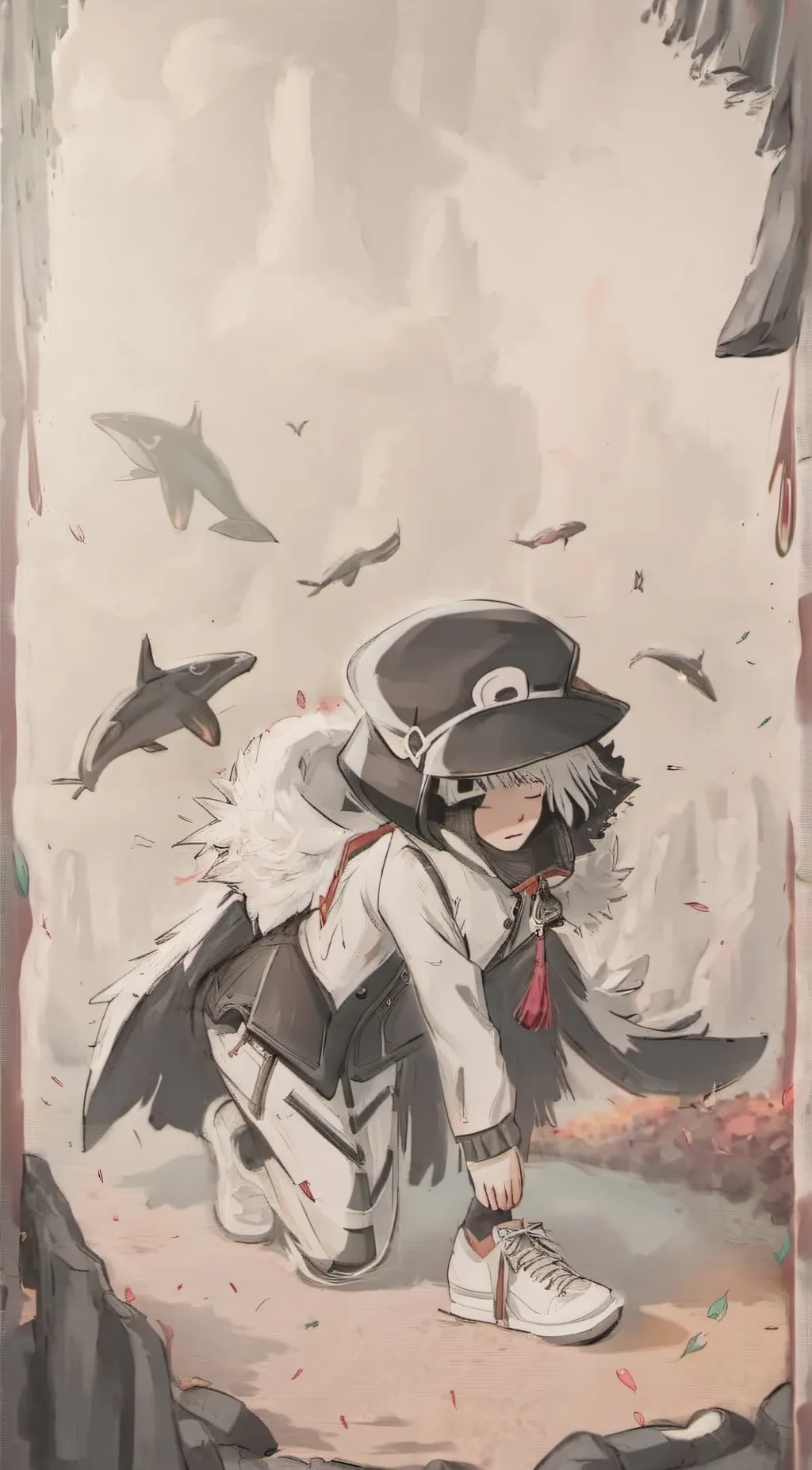 ai character: miko background