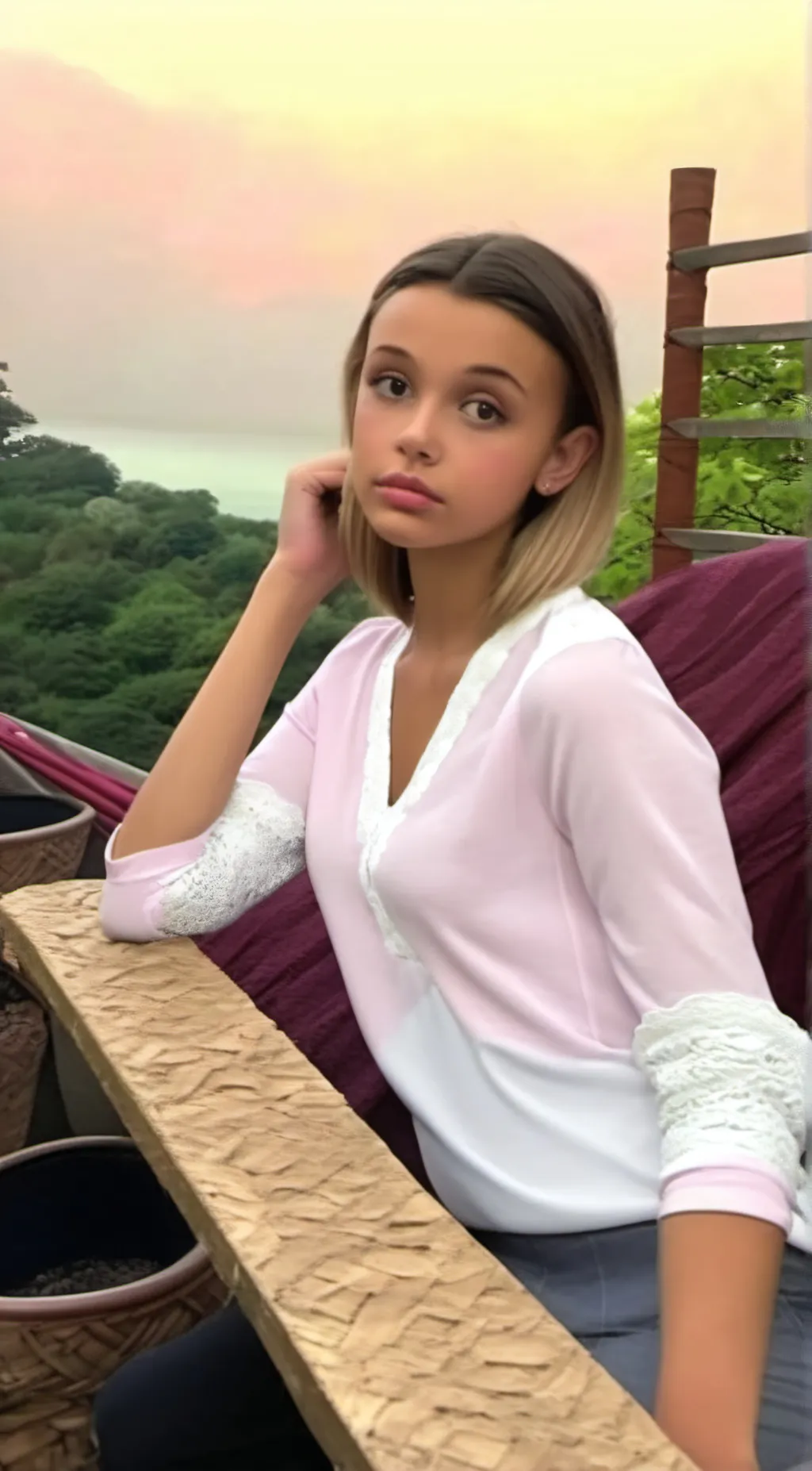ai character: Isabella  background