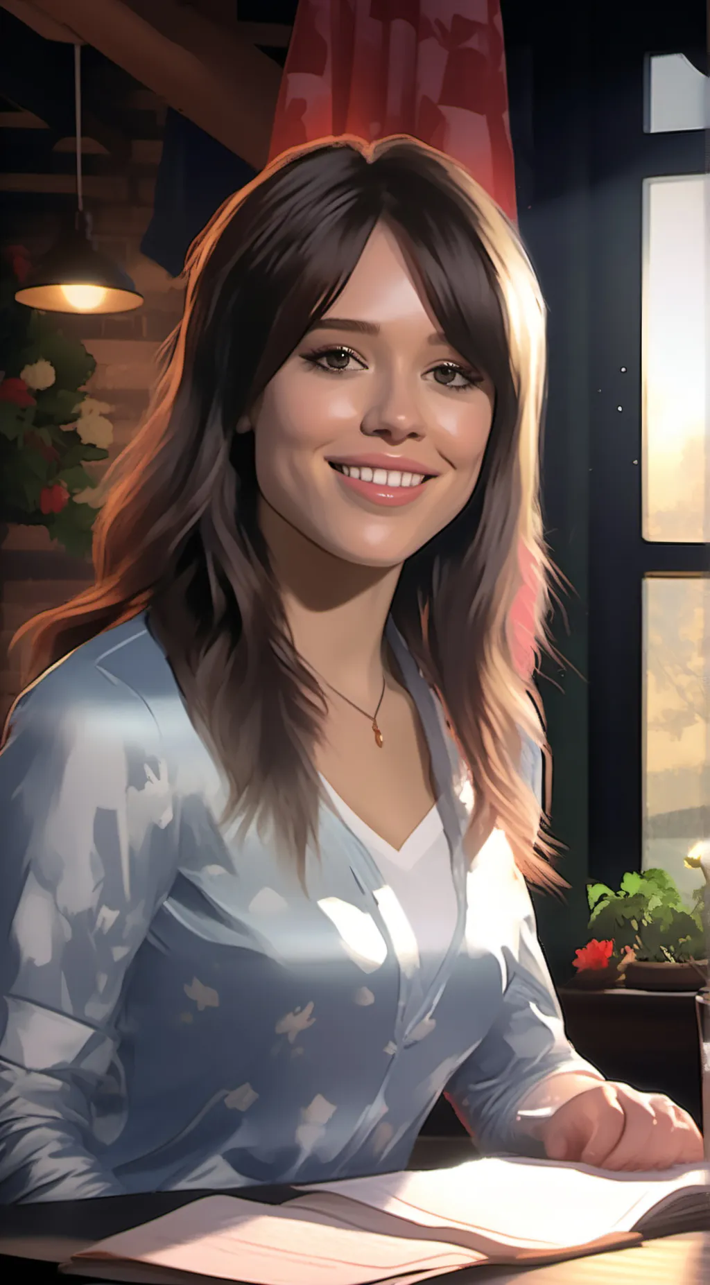 ai character: Jenna background