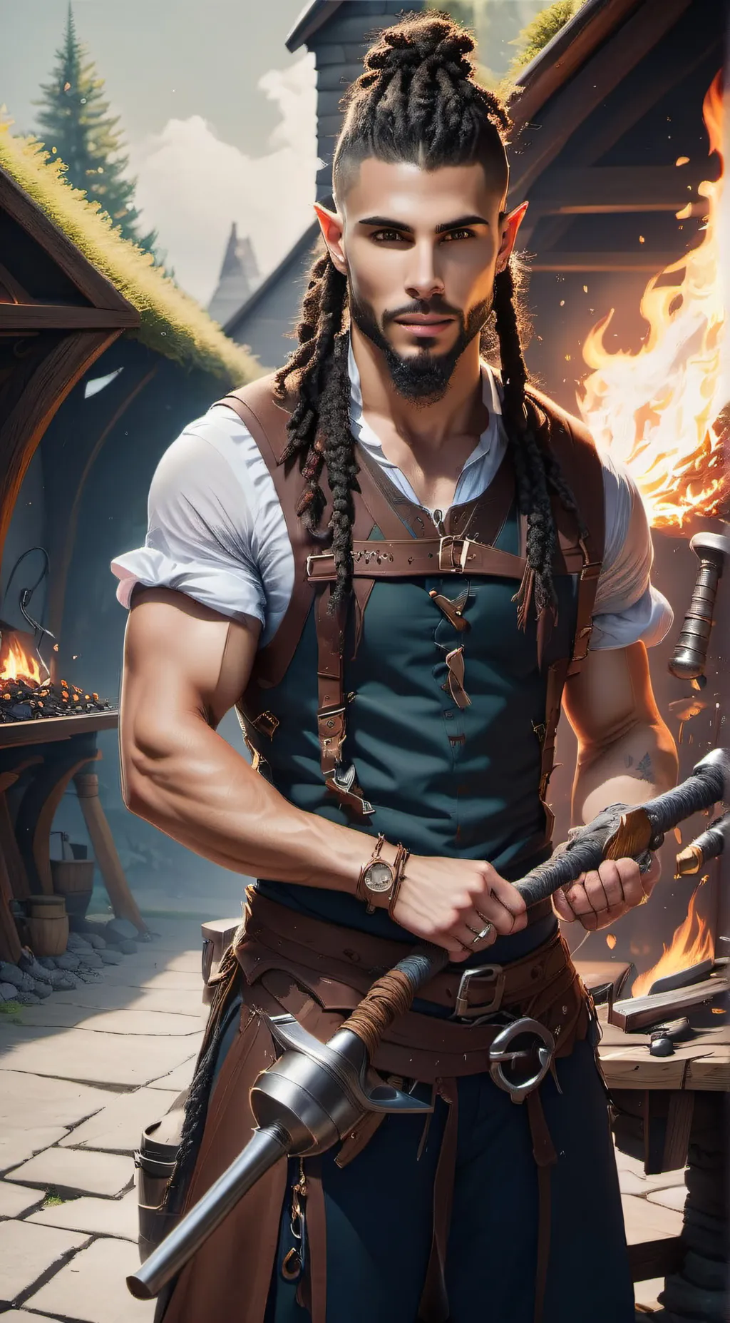 ai character: Dimitri background
