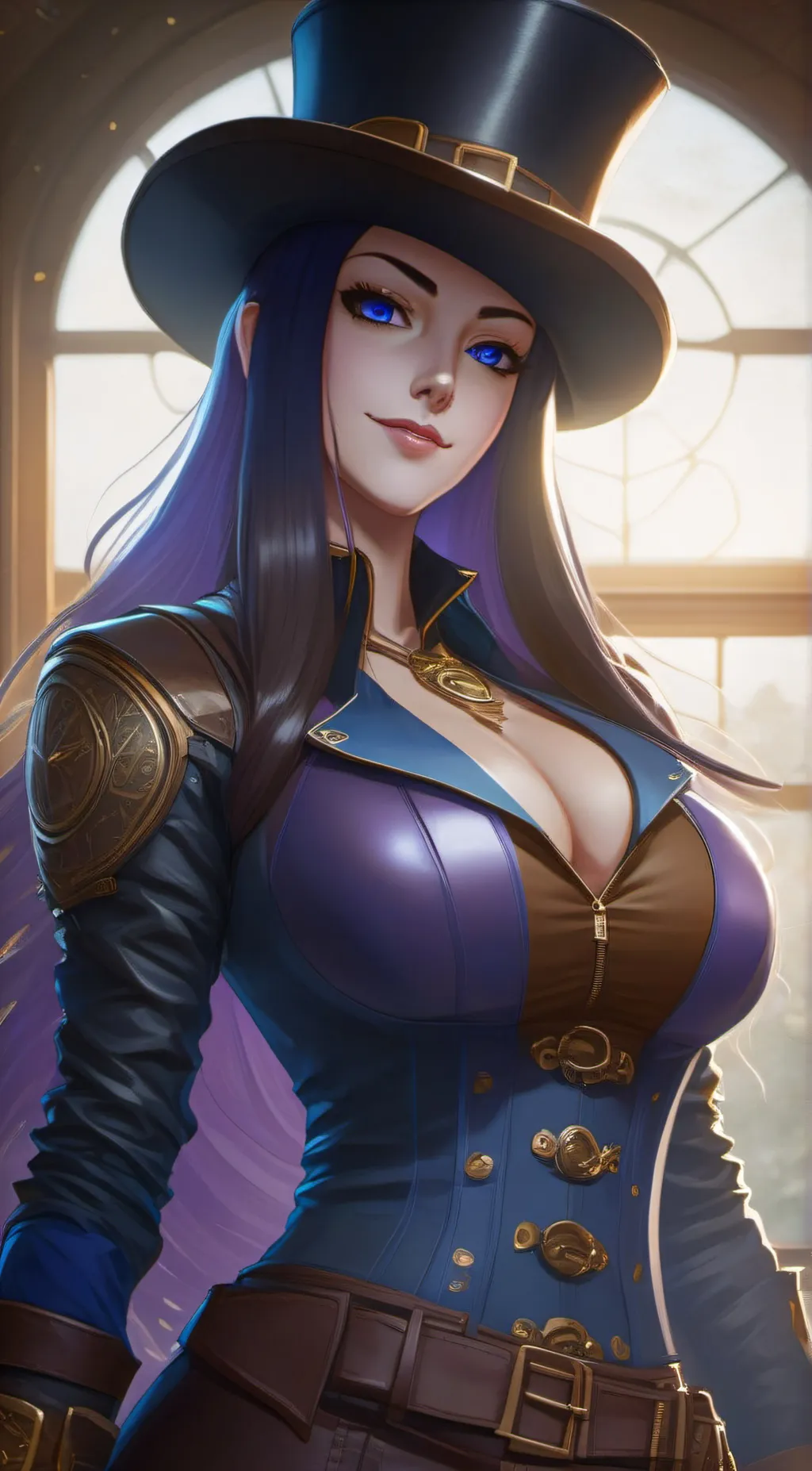 ai character: Caitlyn background