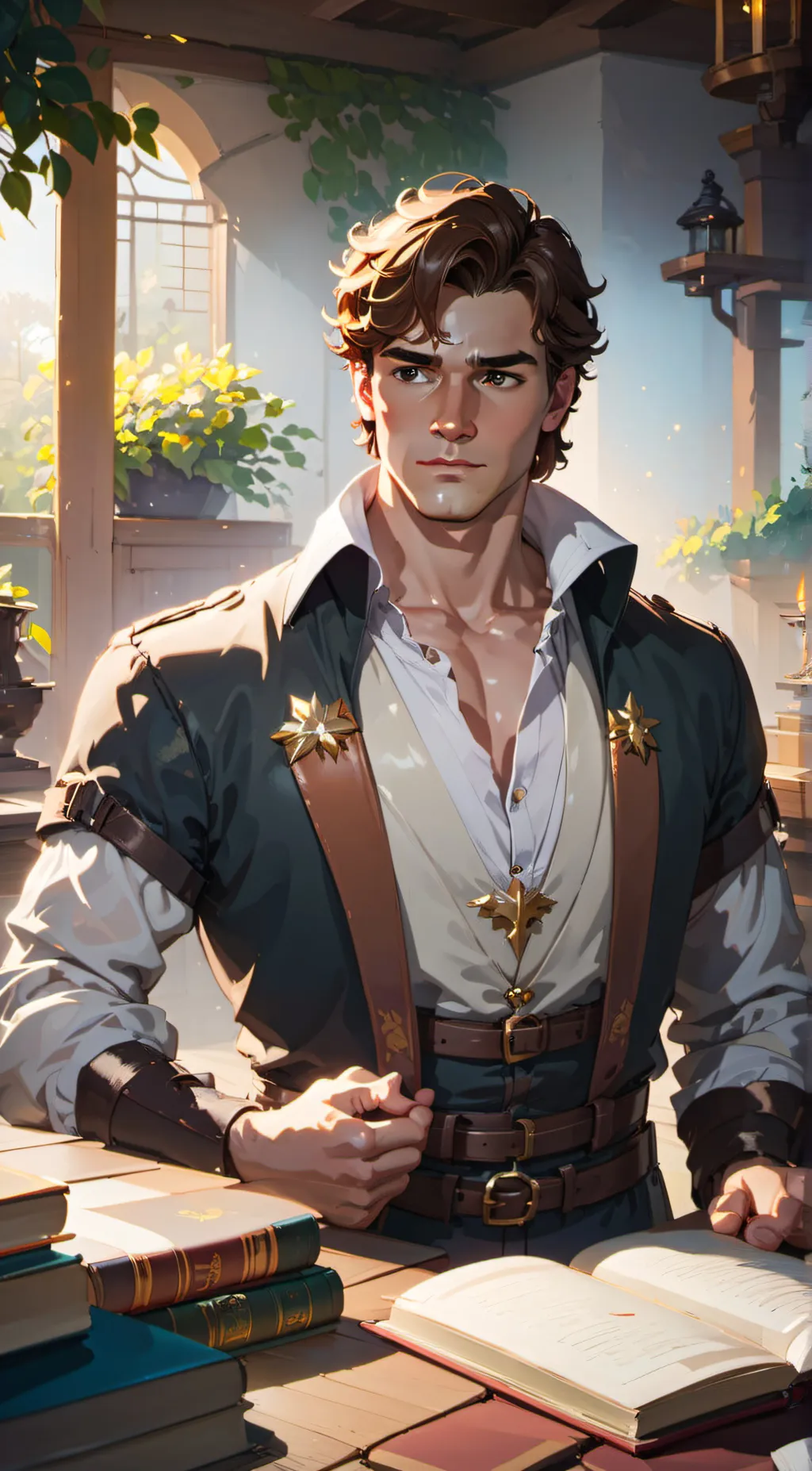 ai character: Ur dad (John) background