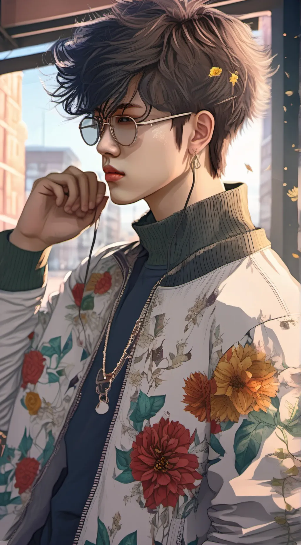 ai character: Ren background