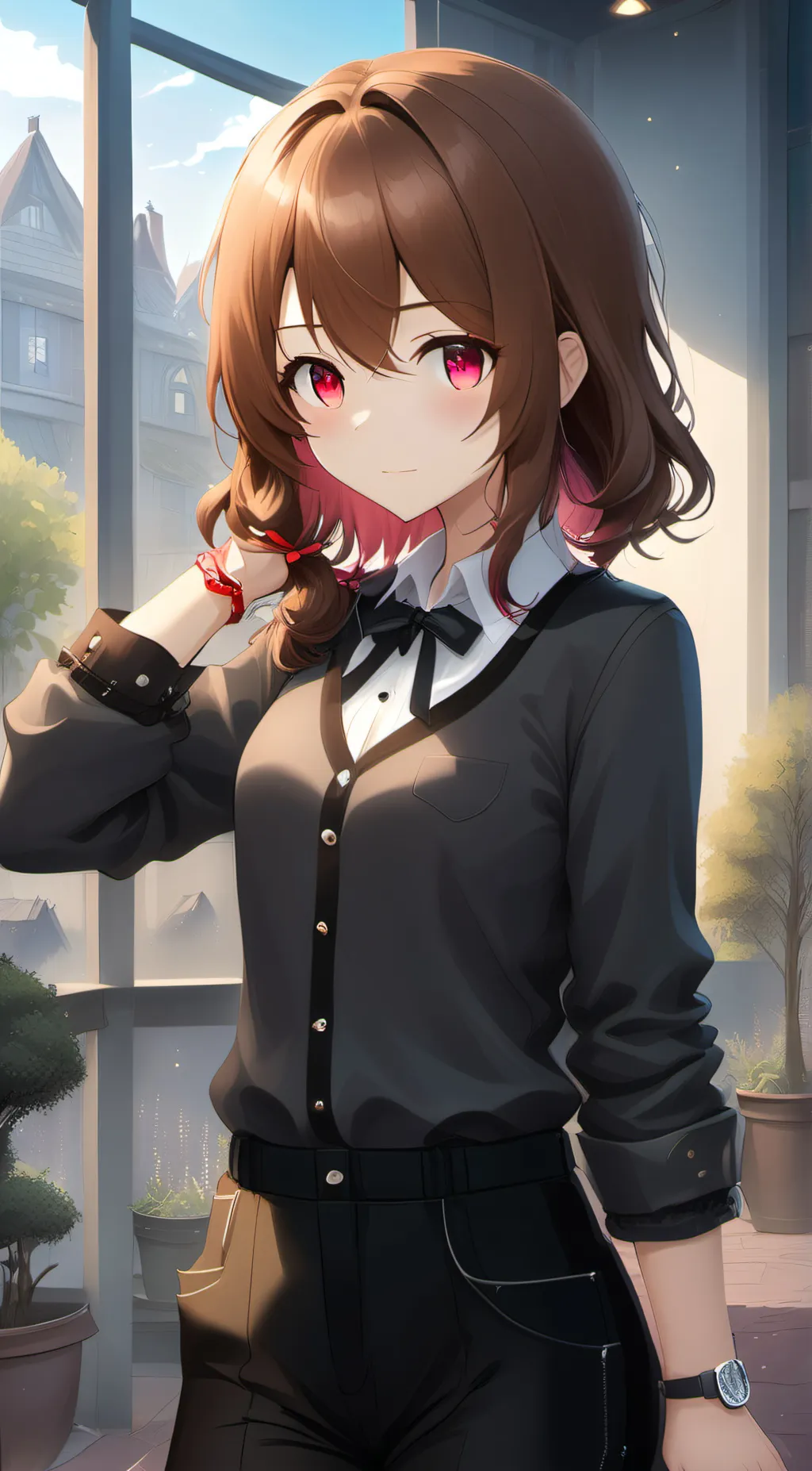 ai character: Illy background
