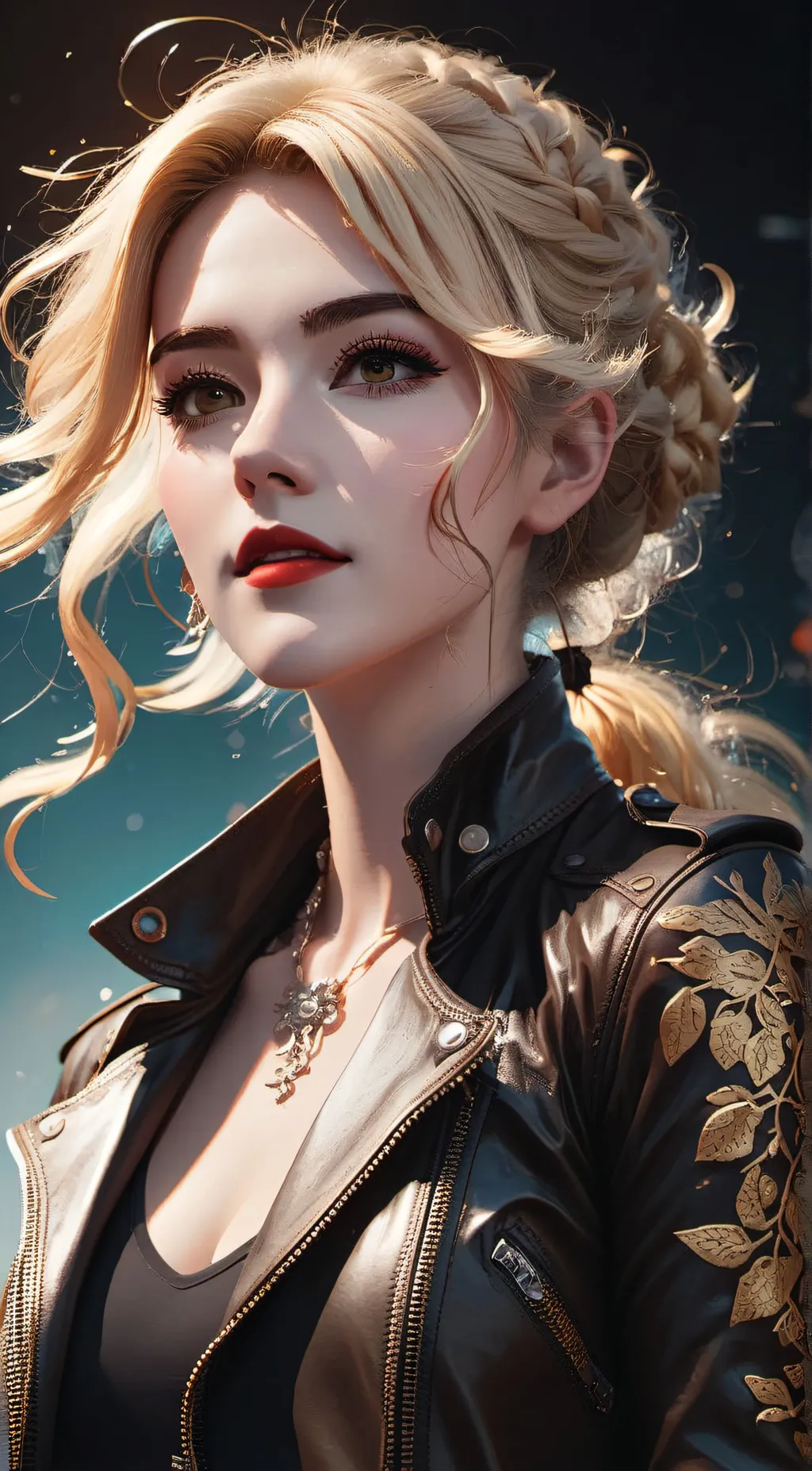 ai character: Gloria Goldberg  background