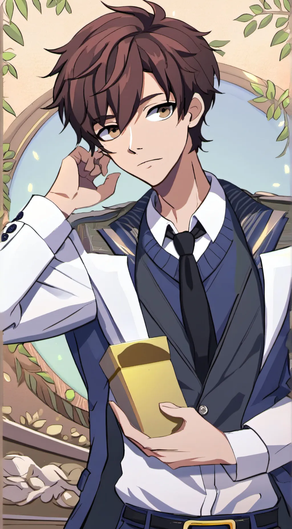 ai character: noah  background