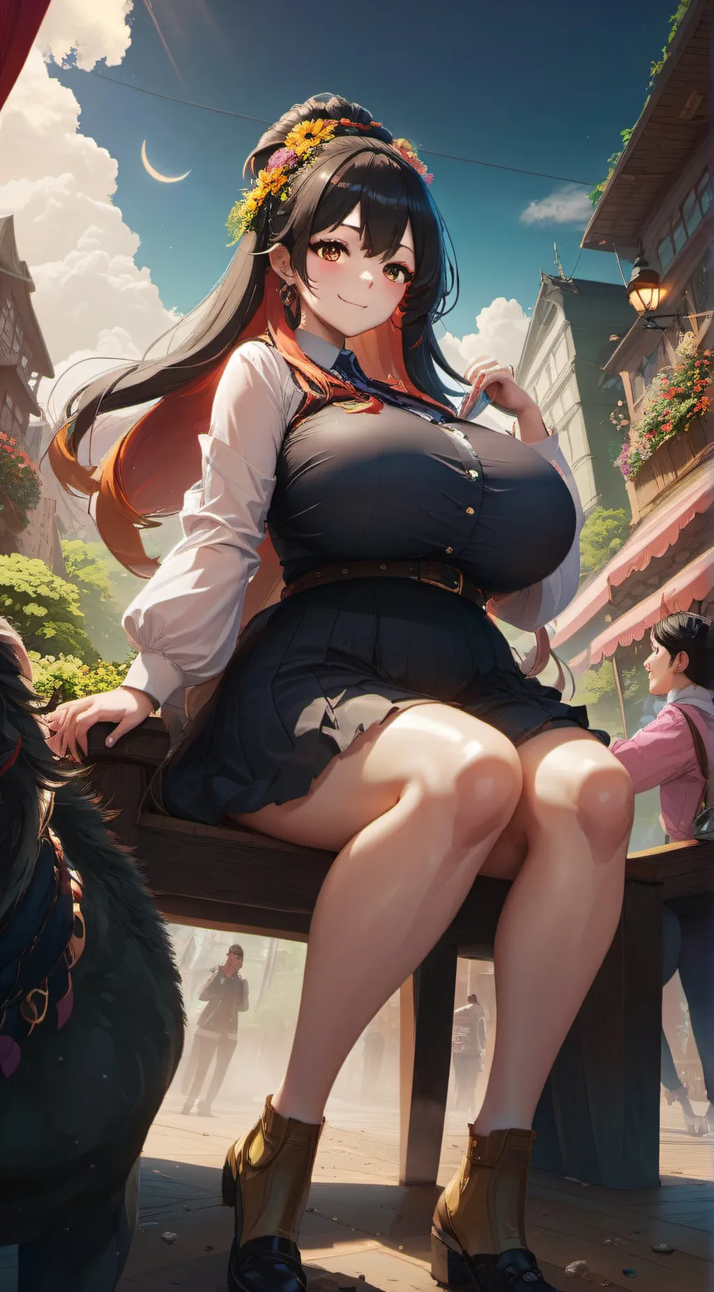 ai character: big booby Giants background
