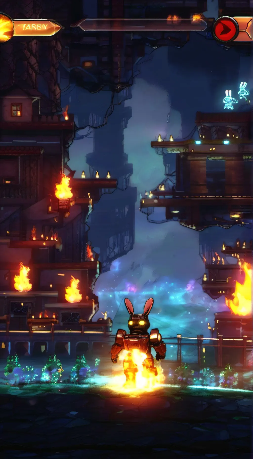 ai character: game… background