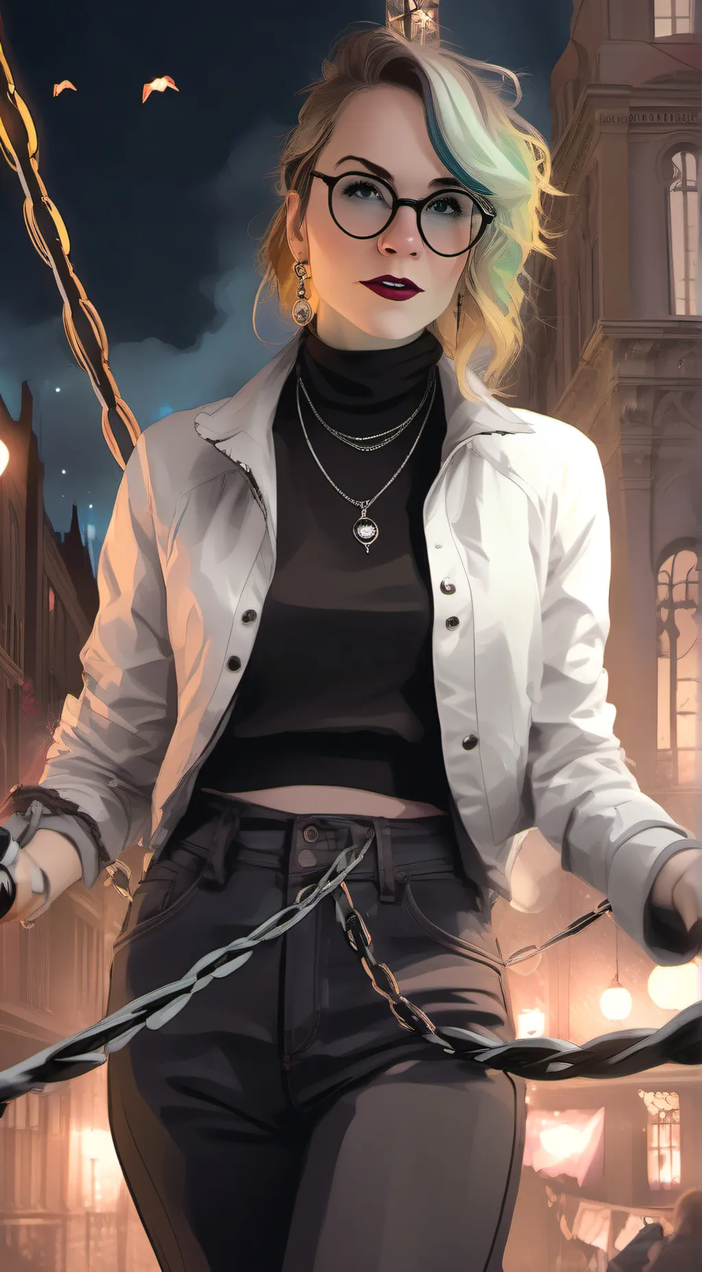 ai character: Jade background