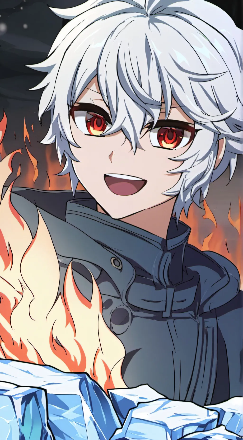 ai character: Honō no Kōri background