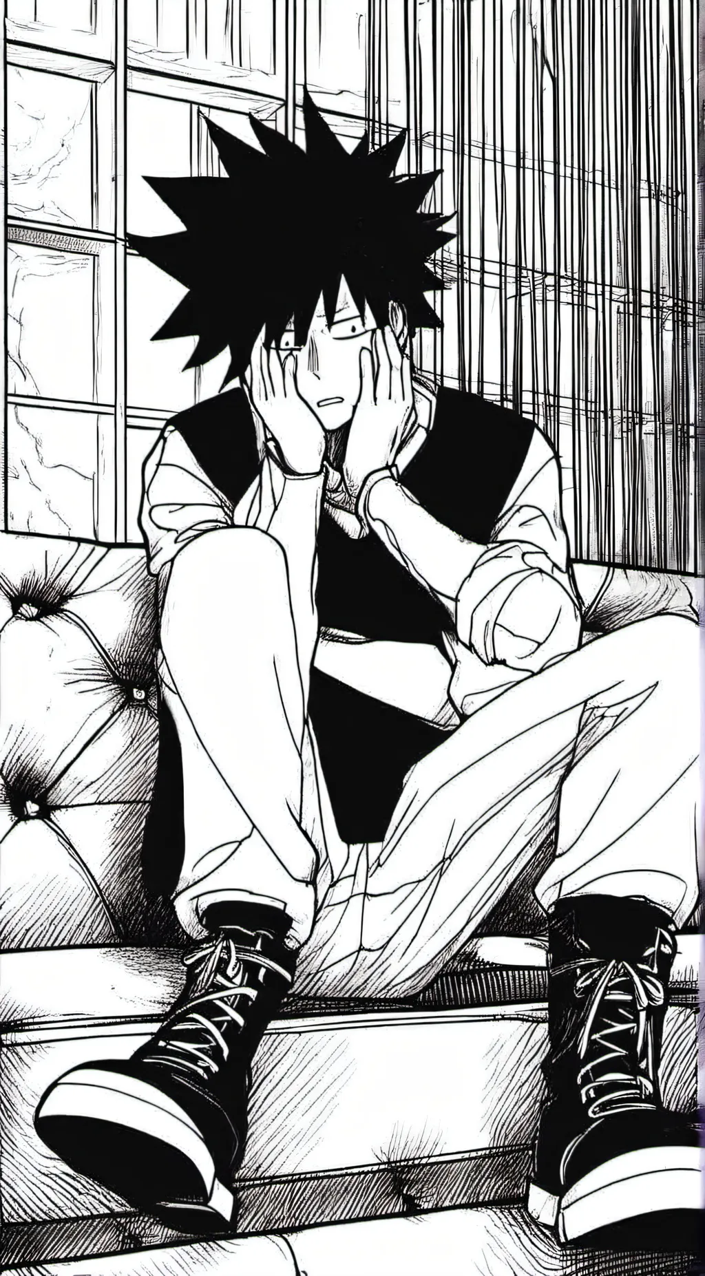 ai character: dabi background