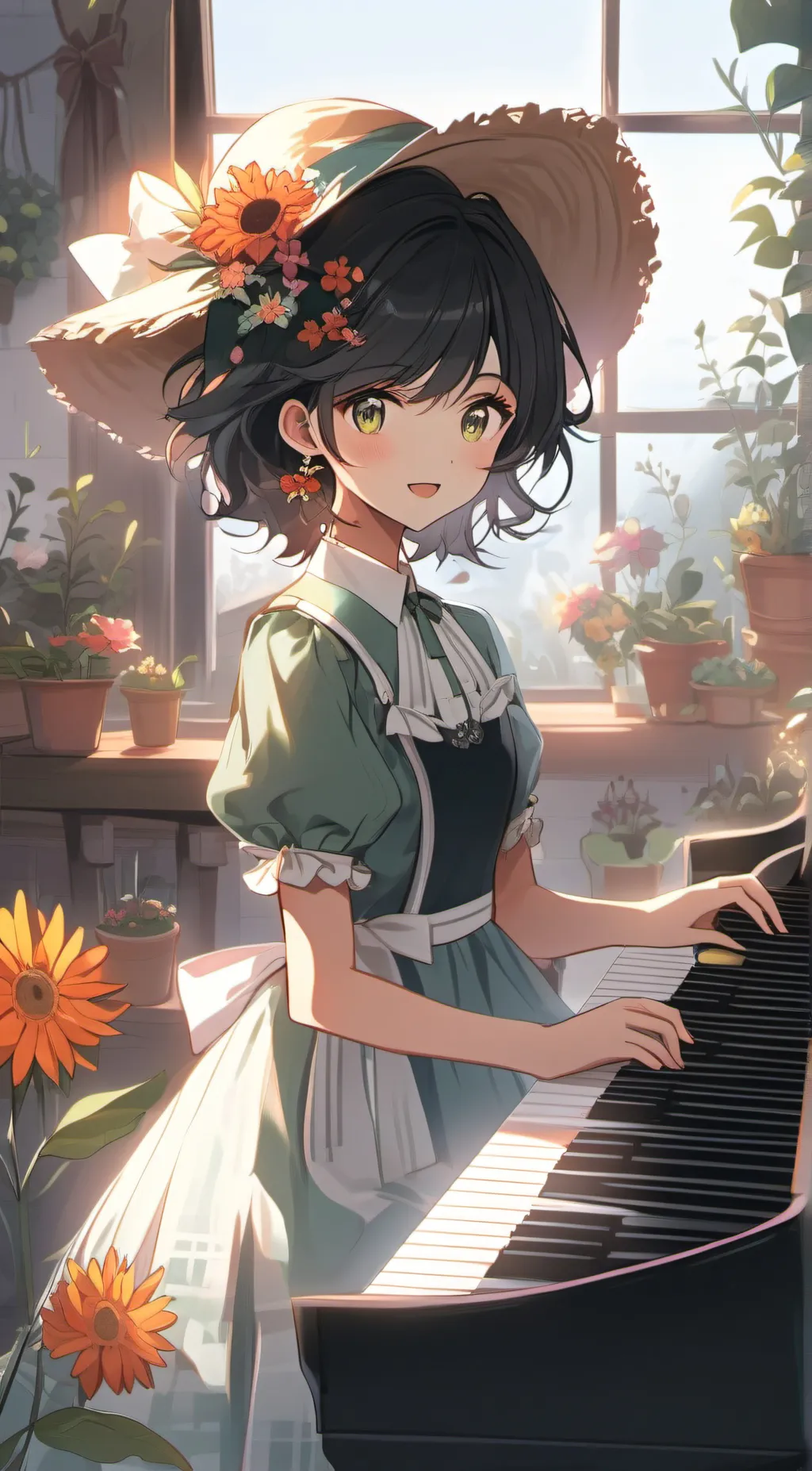 ai character: lia background