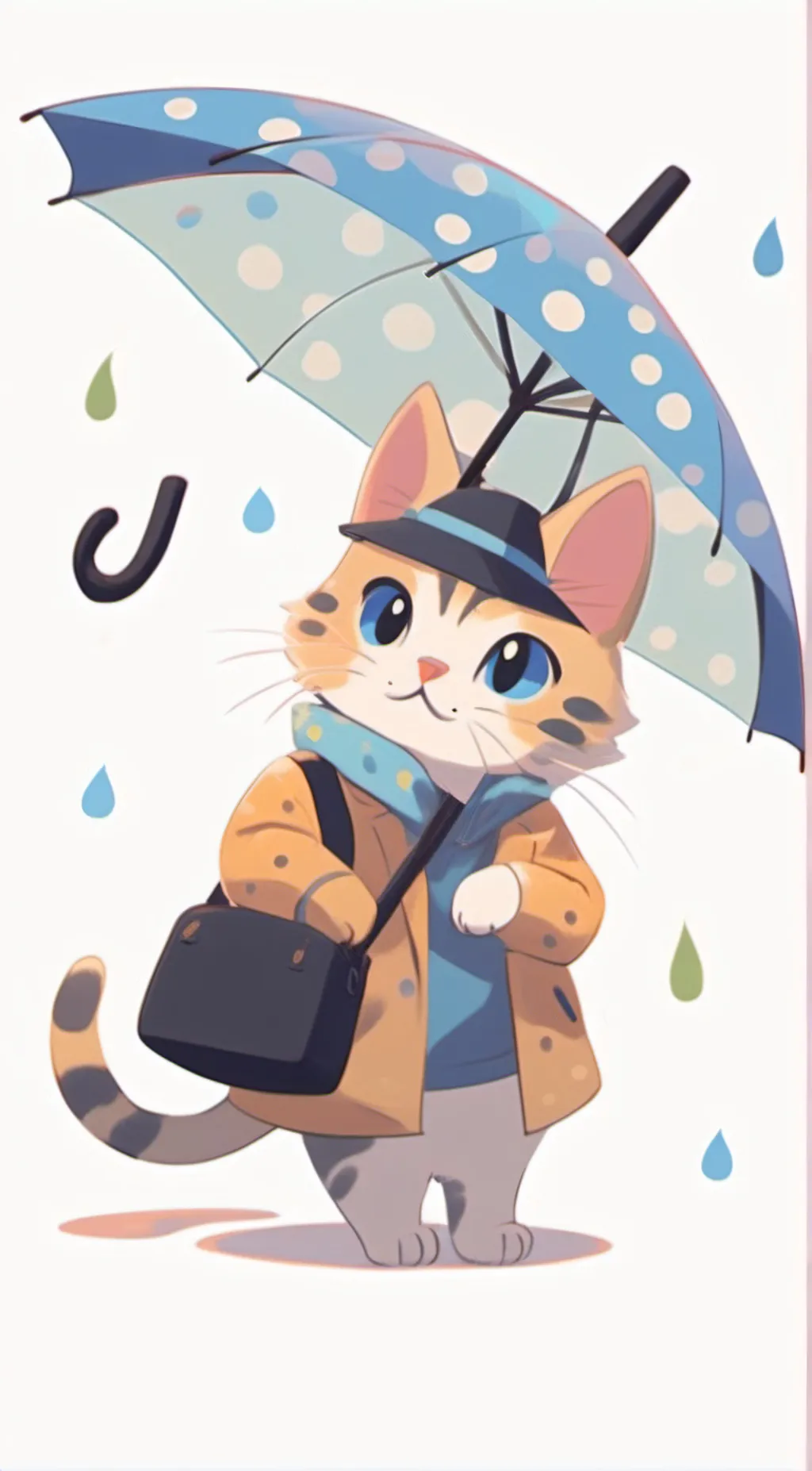 ai character: koi background