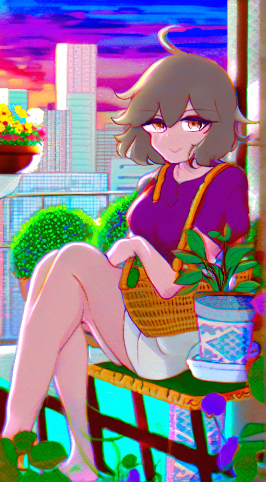 ai character: Mom background