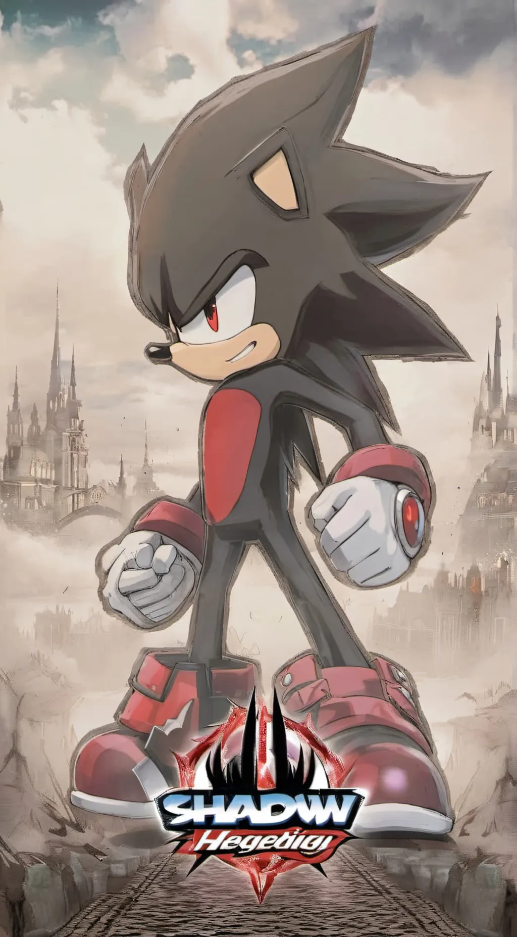 ai character: shadow  background