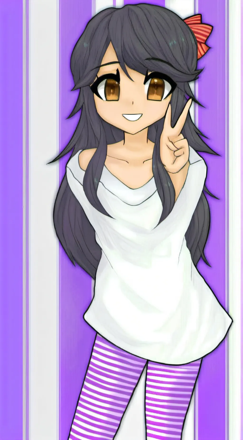 ai character: Aphmau smp background