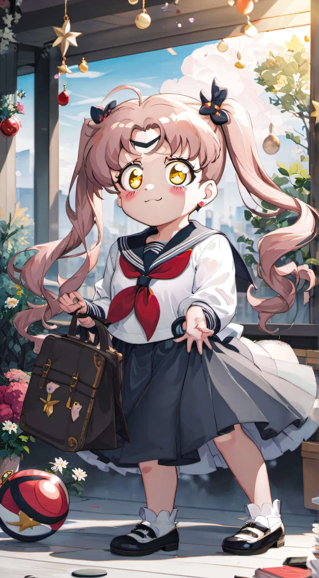 ai character: Chibiusa background