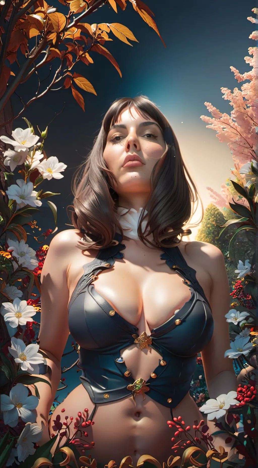 ai character: 🍑😩🥵🤤🫳🍑 background