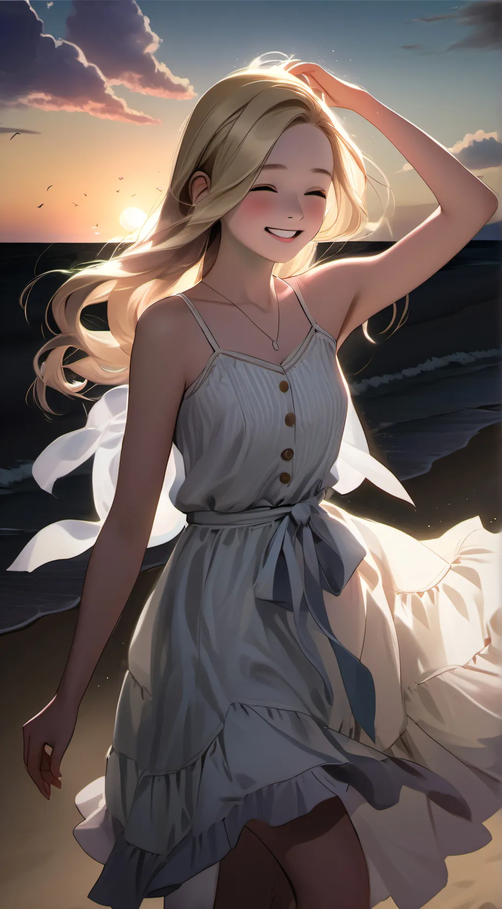 ai character: Sarah  background