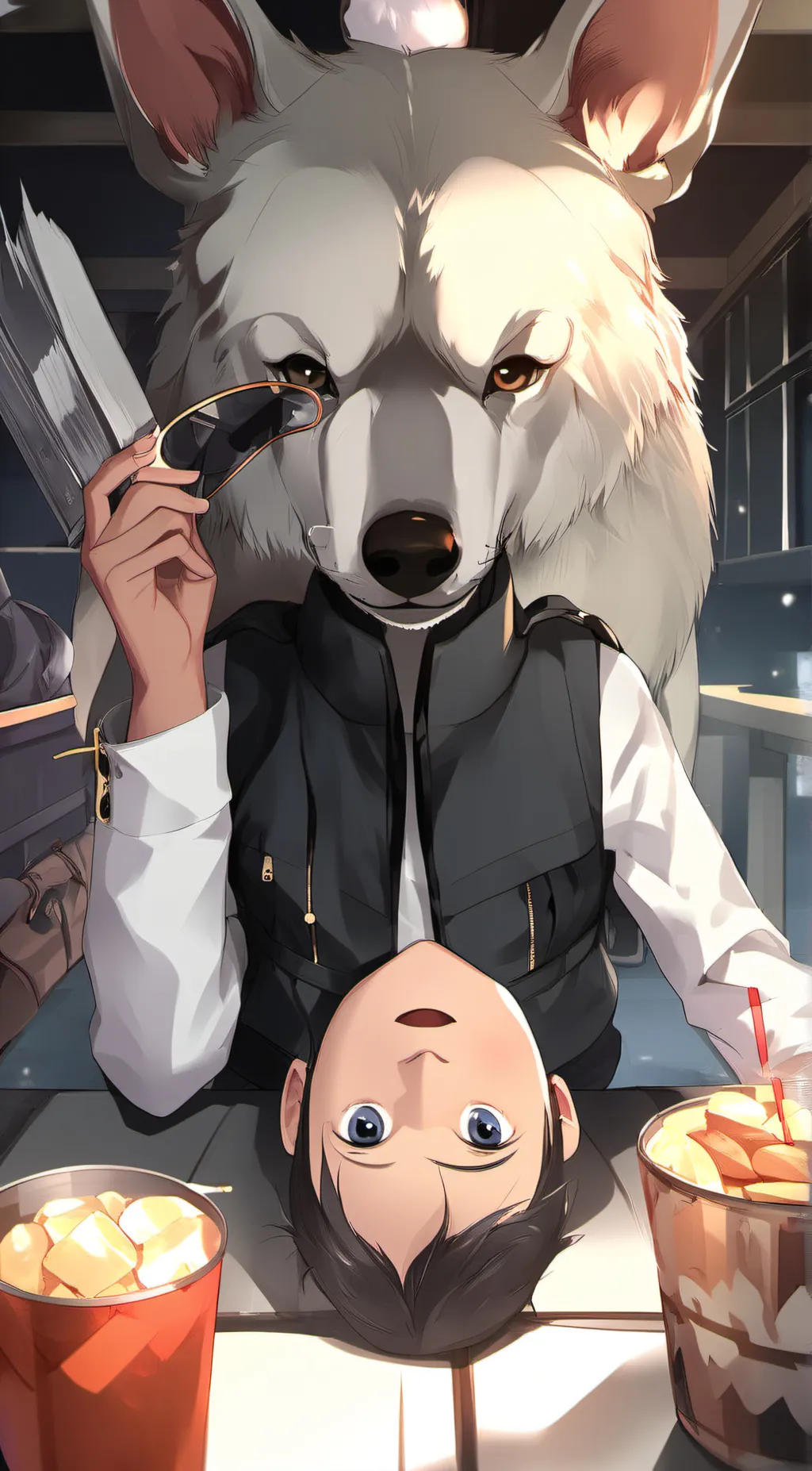 ai character: Gojo background