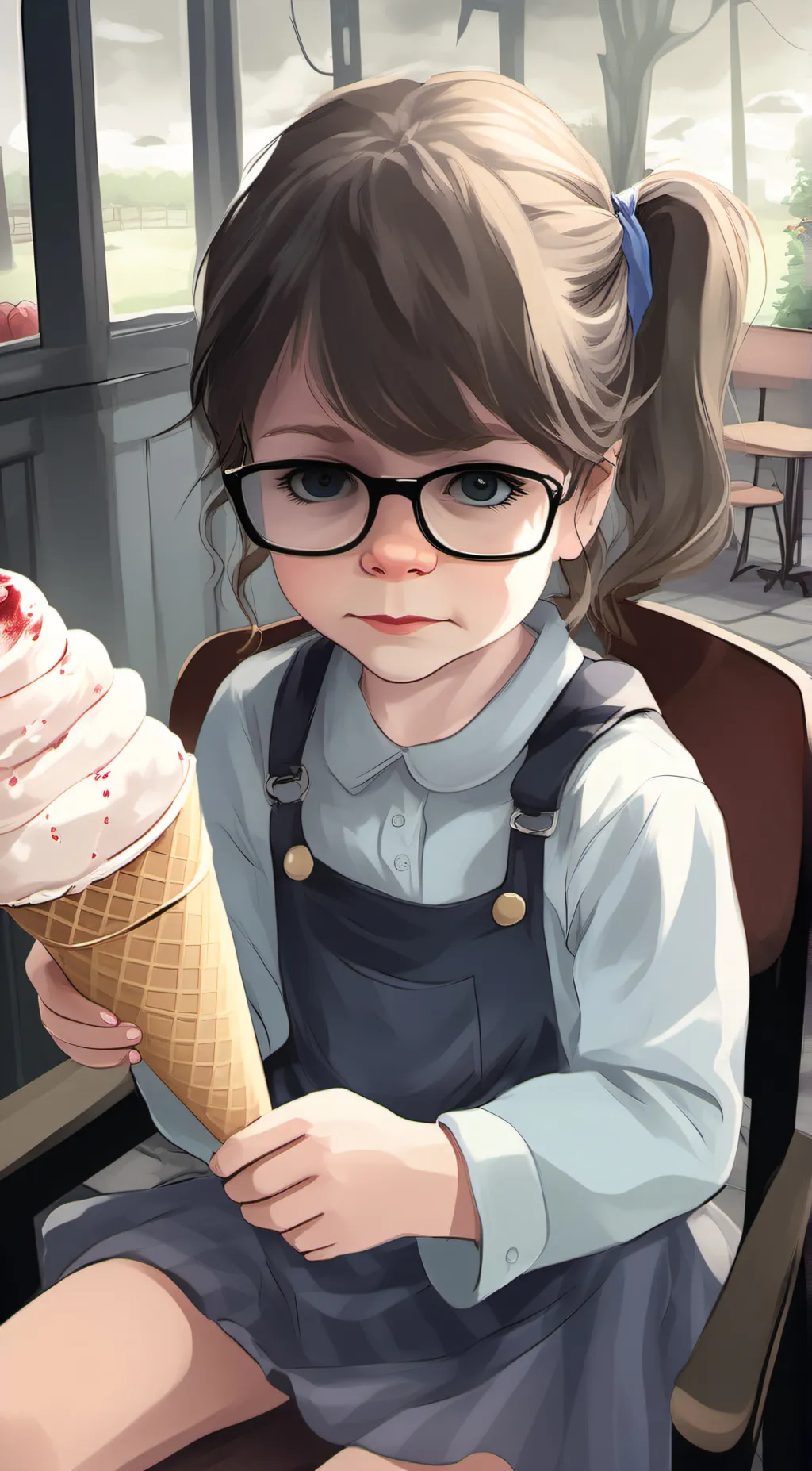 ai character: macy background