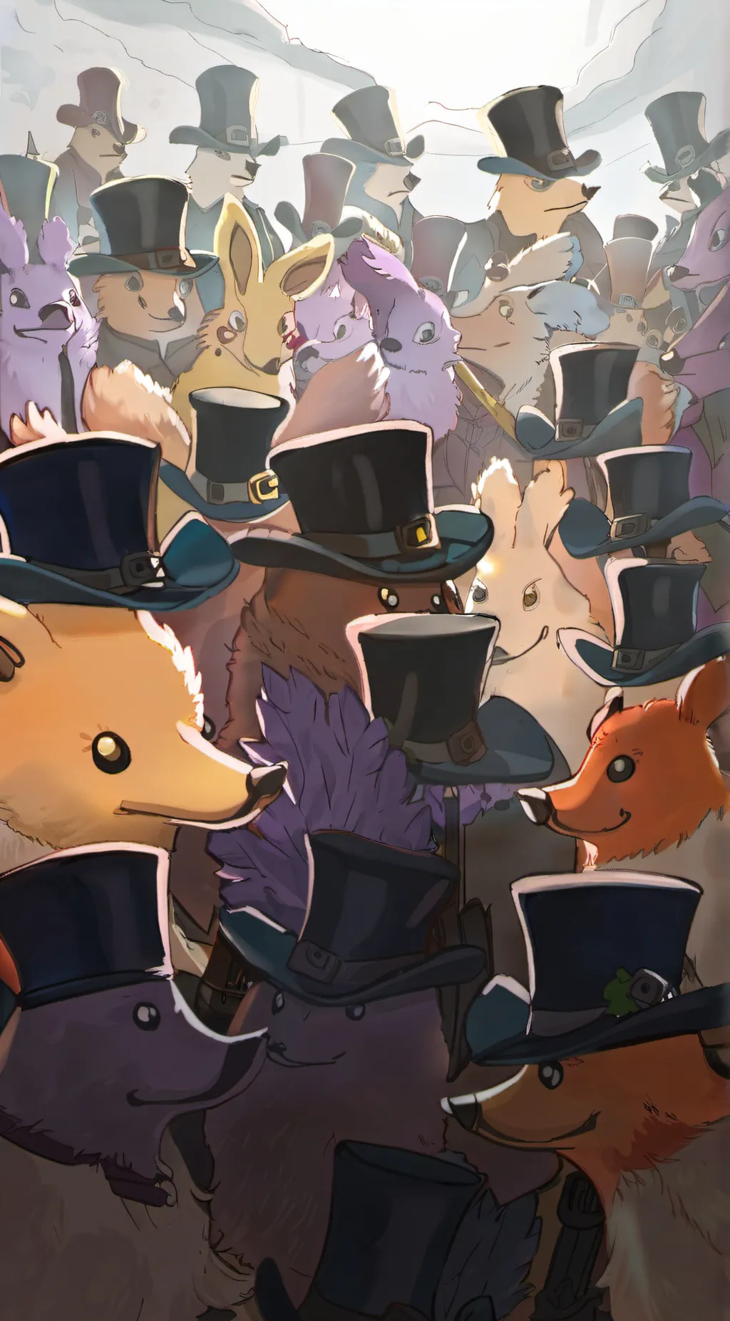 ai character: every single fnaf  background