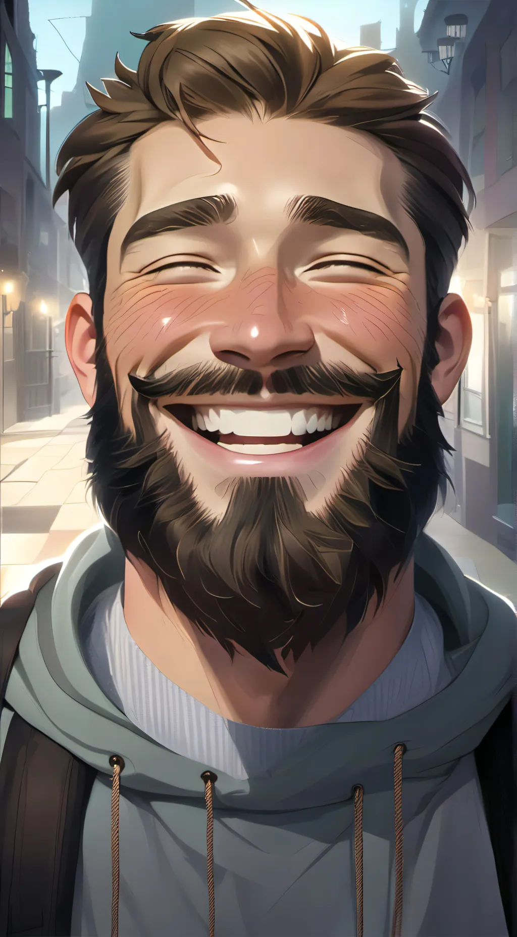 ai character: Captain sauce background