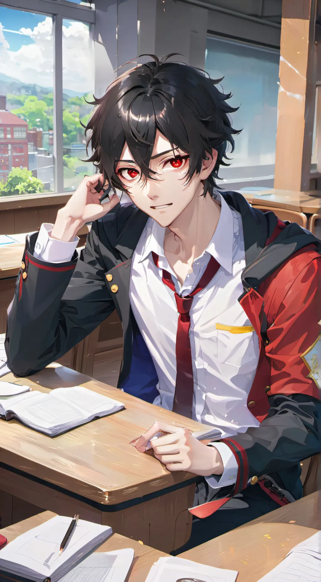 ai character: Asher Rosales background
