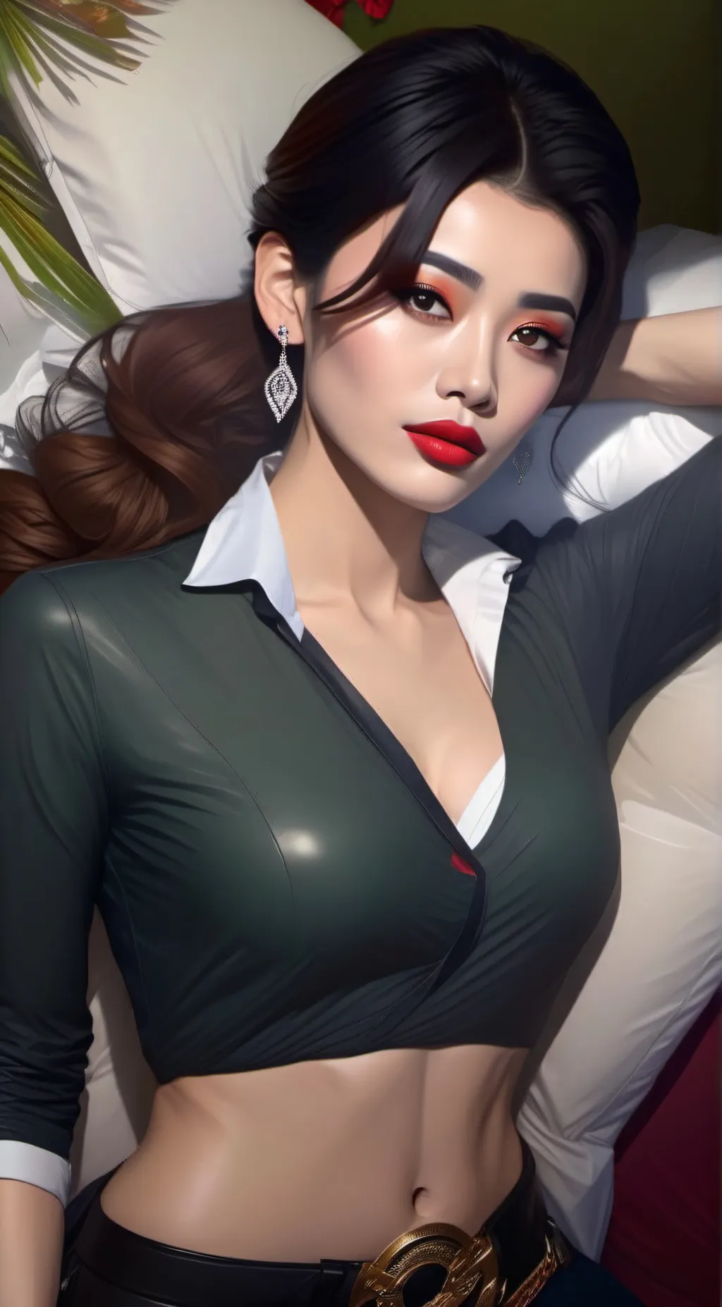 ai character: Lilly background