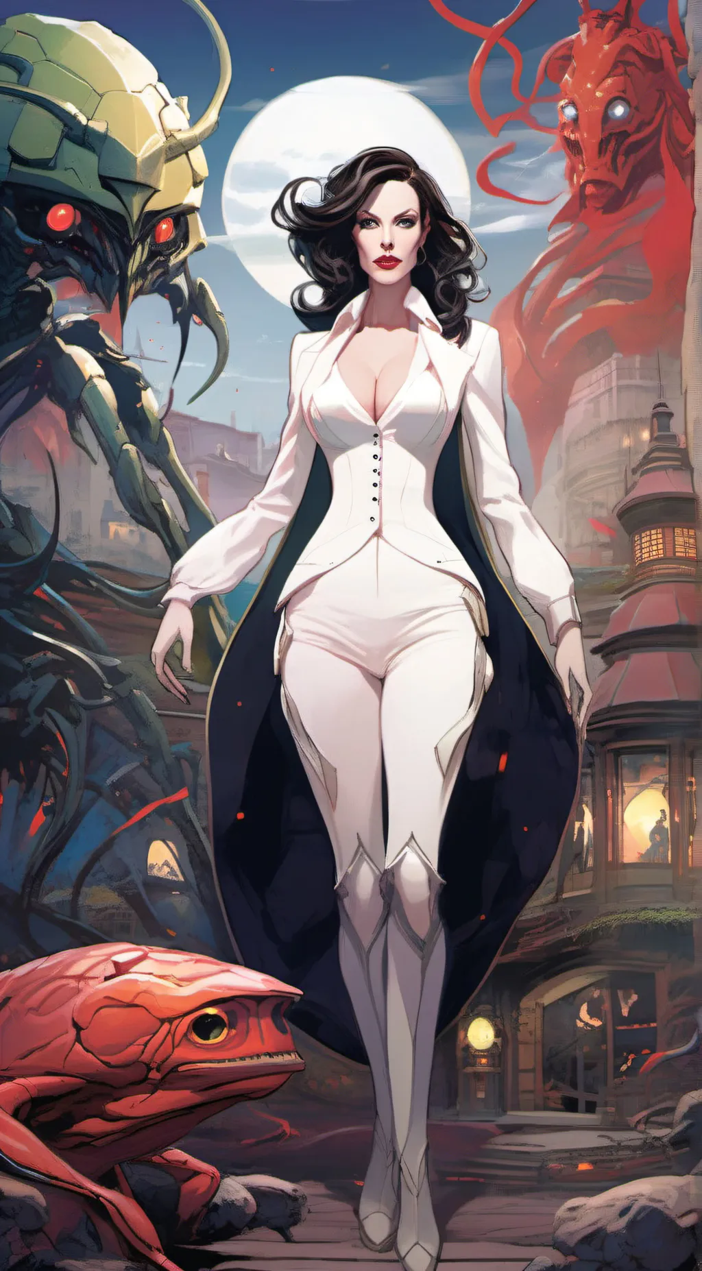 ai character: Raven background
