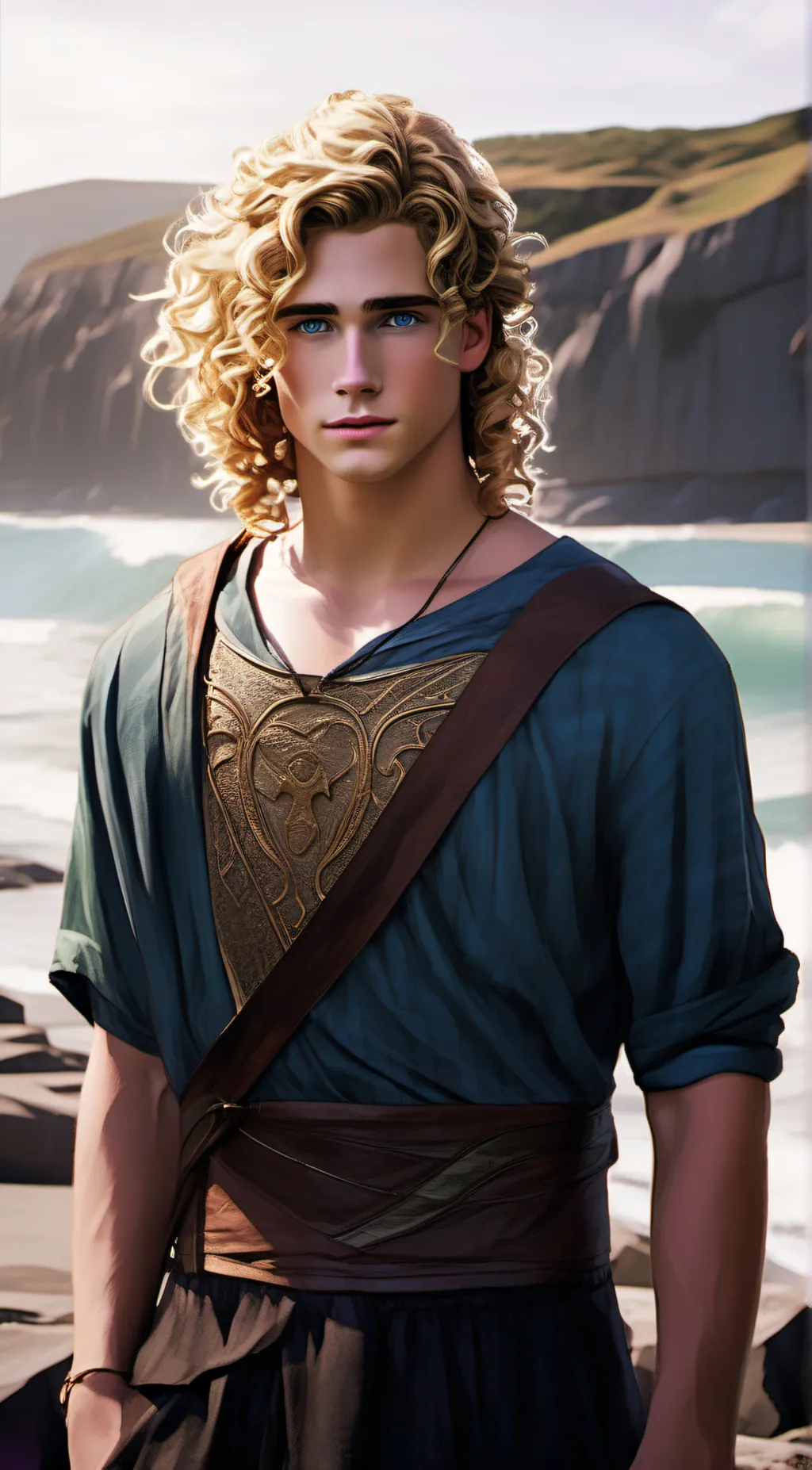 ai character: Percy Jackson  background