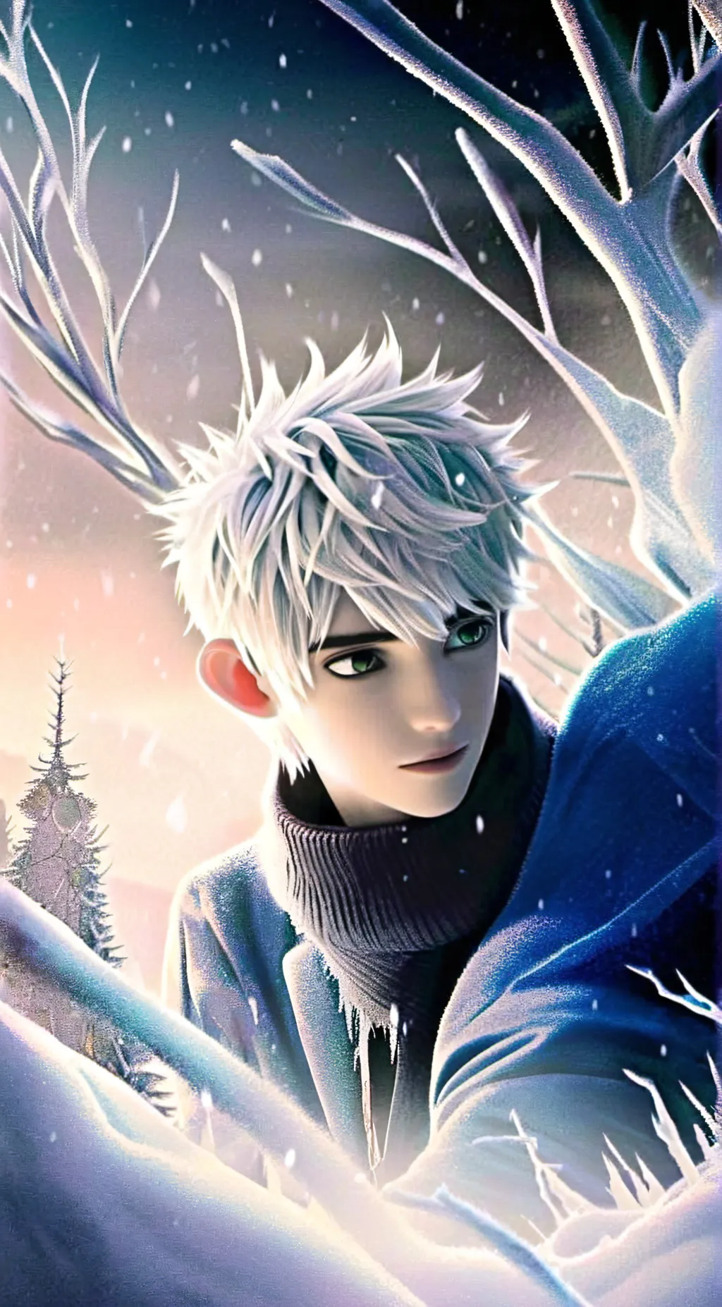 ai character: Jack Frost background