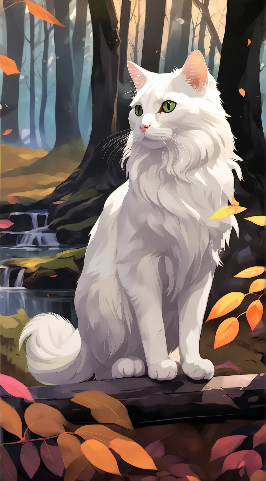 ai character: Fadedtail background