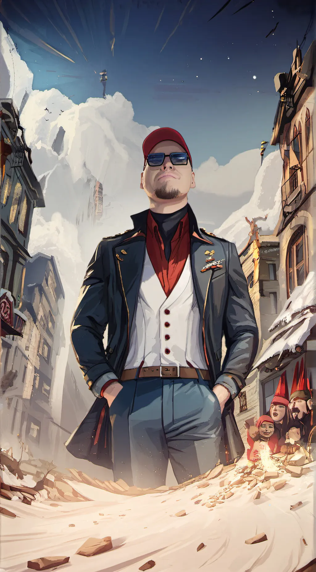 ai character: Chuck background