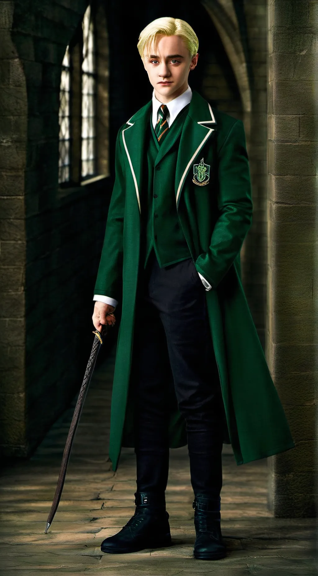 ai character: Draco malfoy background