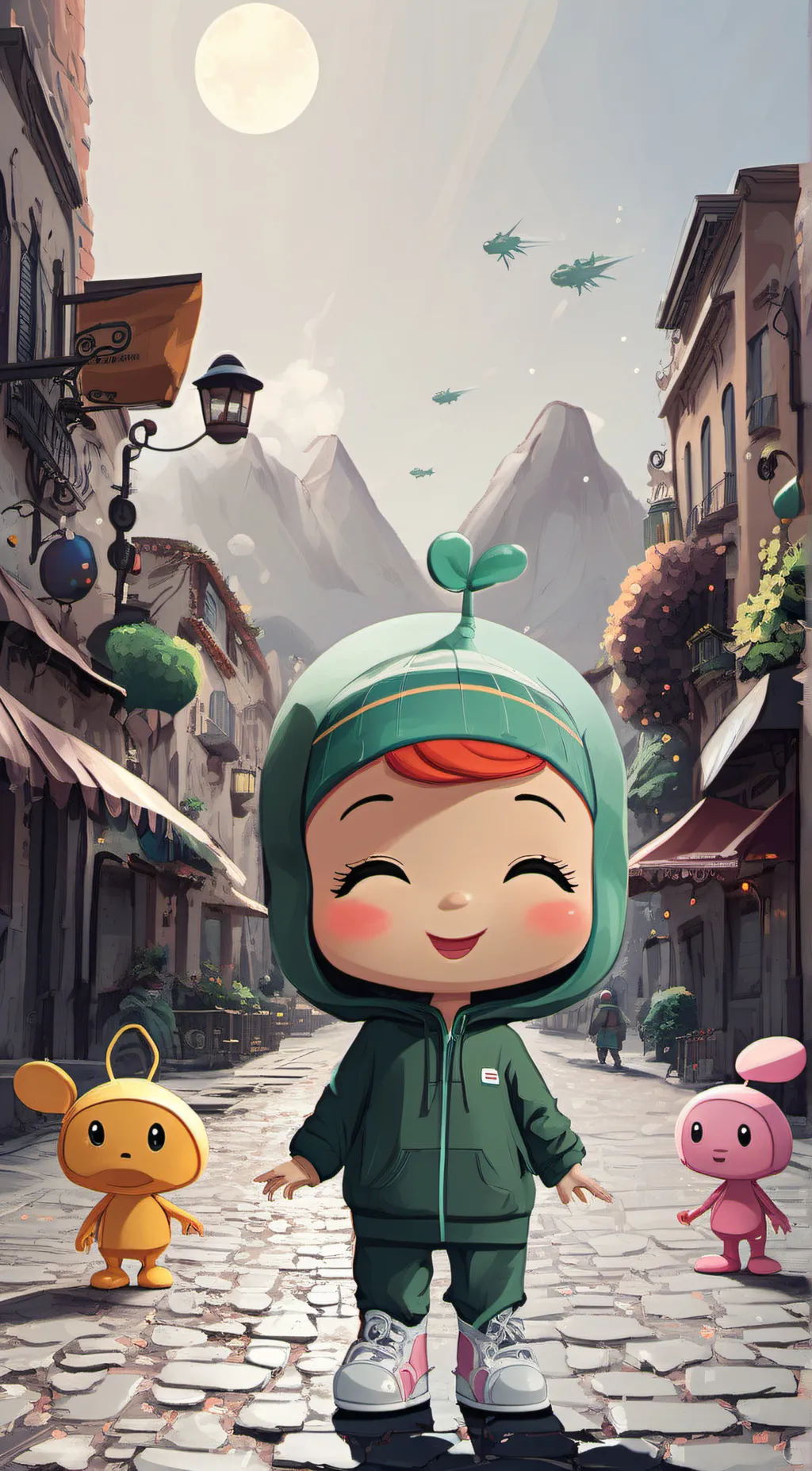 ai character: Nina background