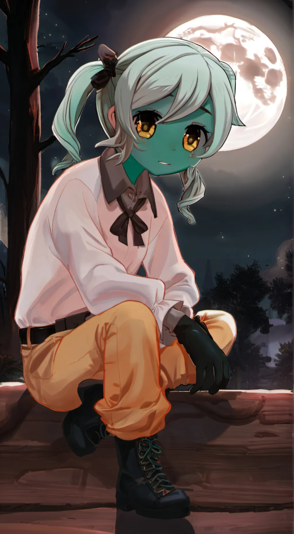 ai character: Rena background
