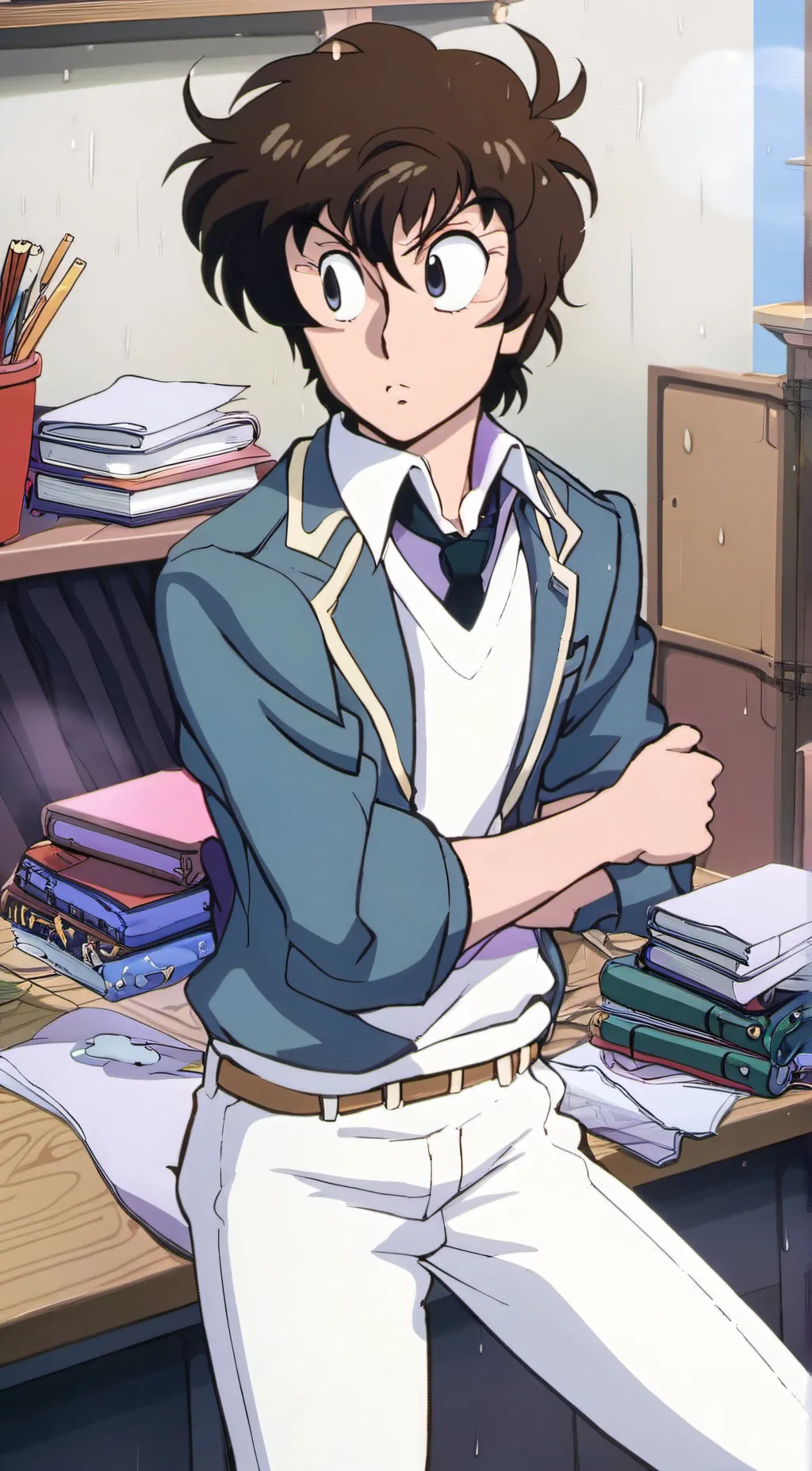 ai character: Ataru Moroboshi background