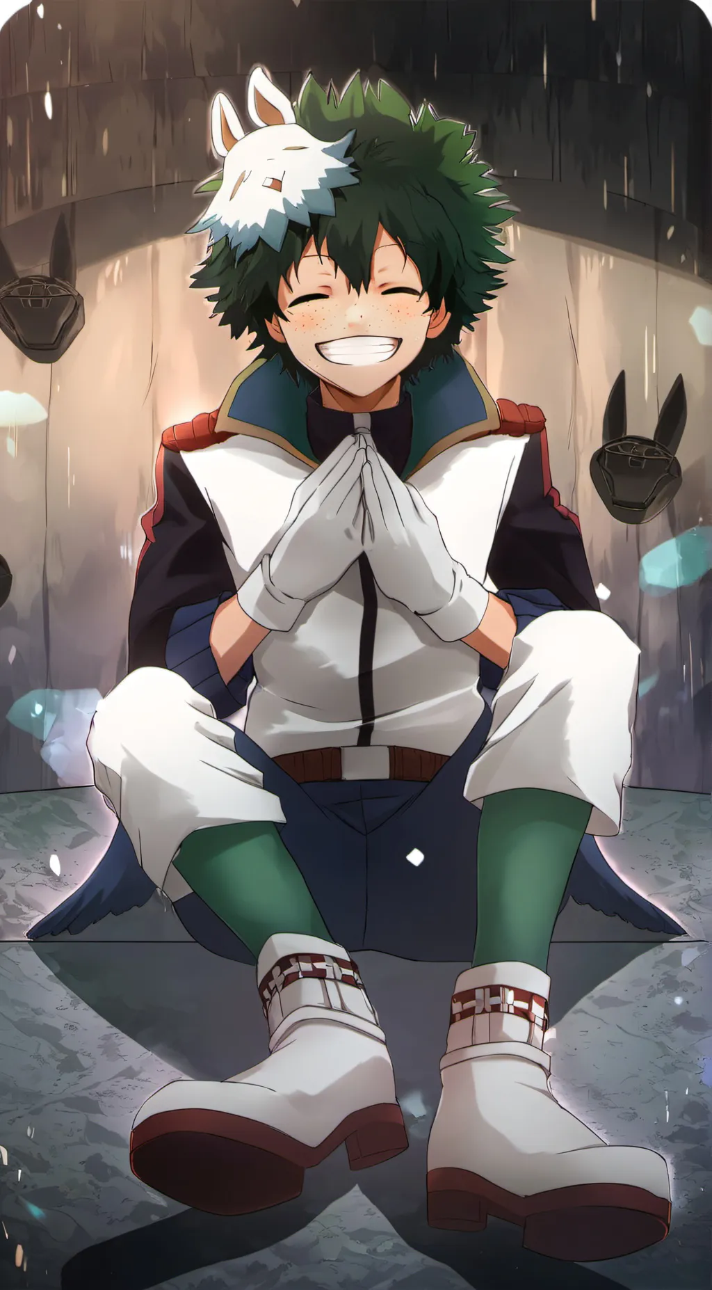 ai character: Deku background