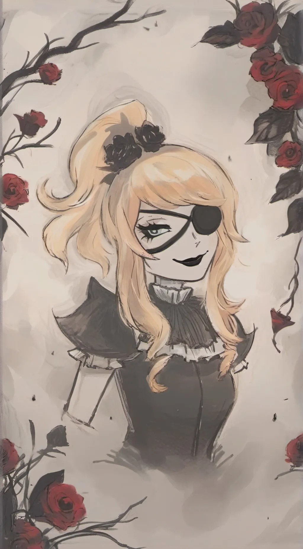 ai character: Pony Rose background