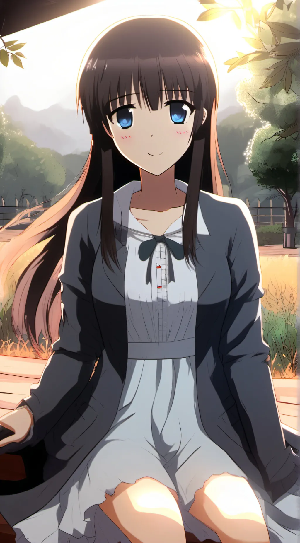 ai character: Miyuki Shiba  background